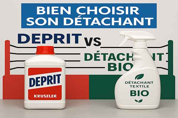 🧪 Détachants bio vs. Deprit : duel au cœur de la fibre